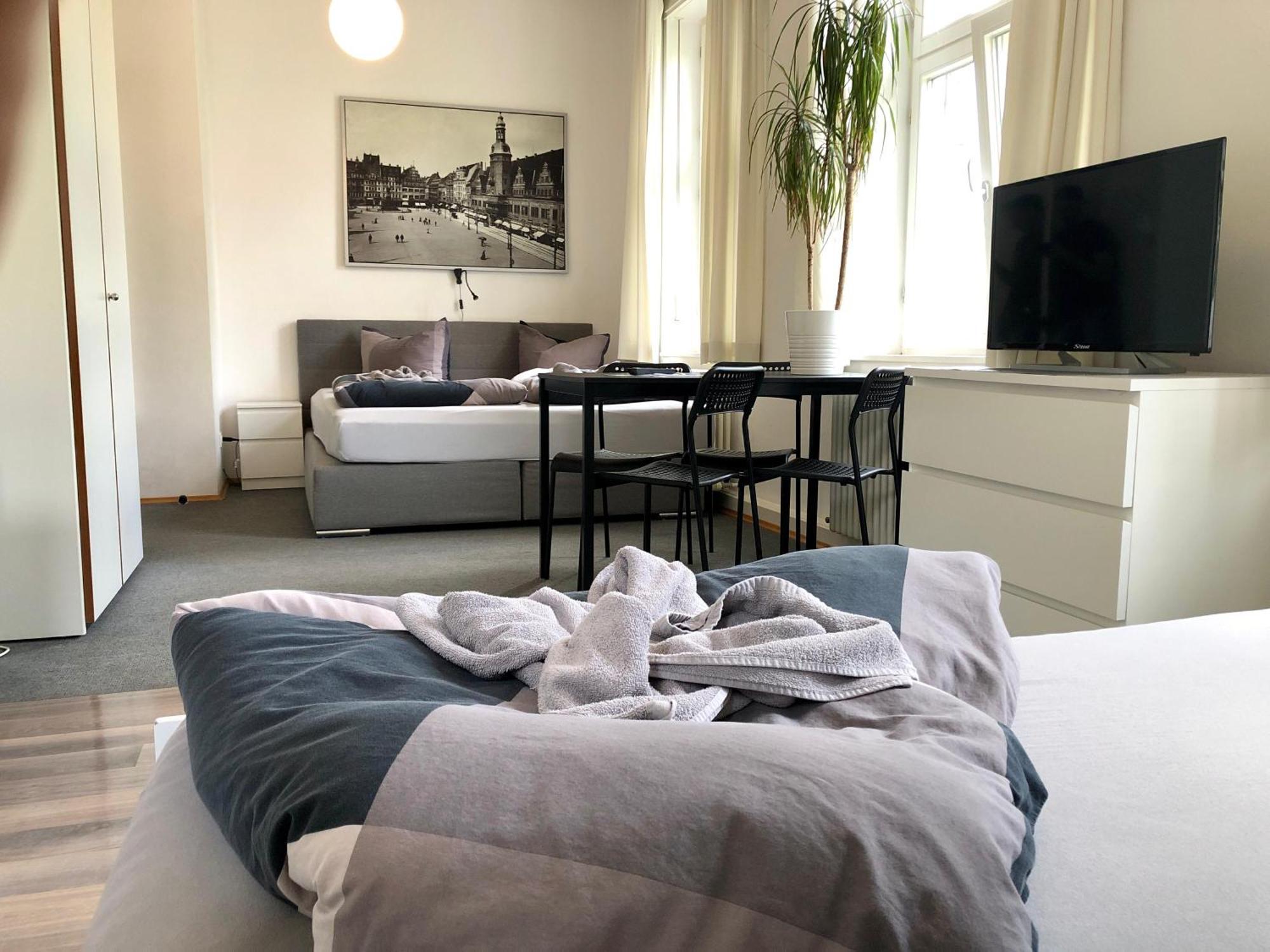 Ferienwohnungen Und Apartmenthaus Halle Saale - Villa Mathilda Kültér fotó