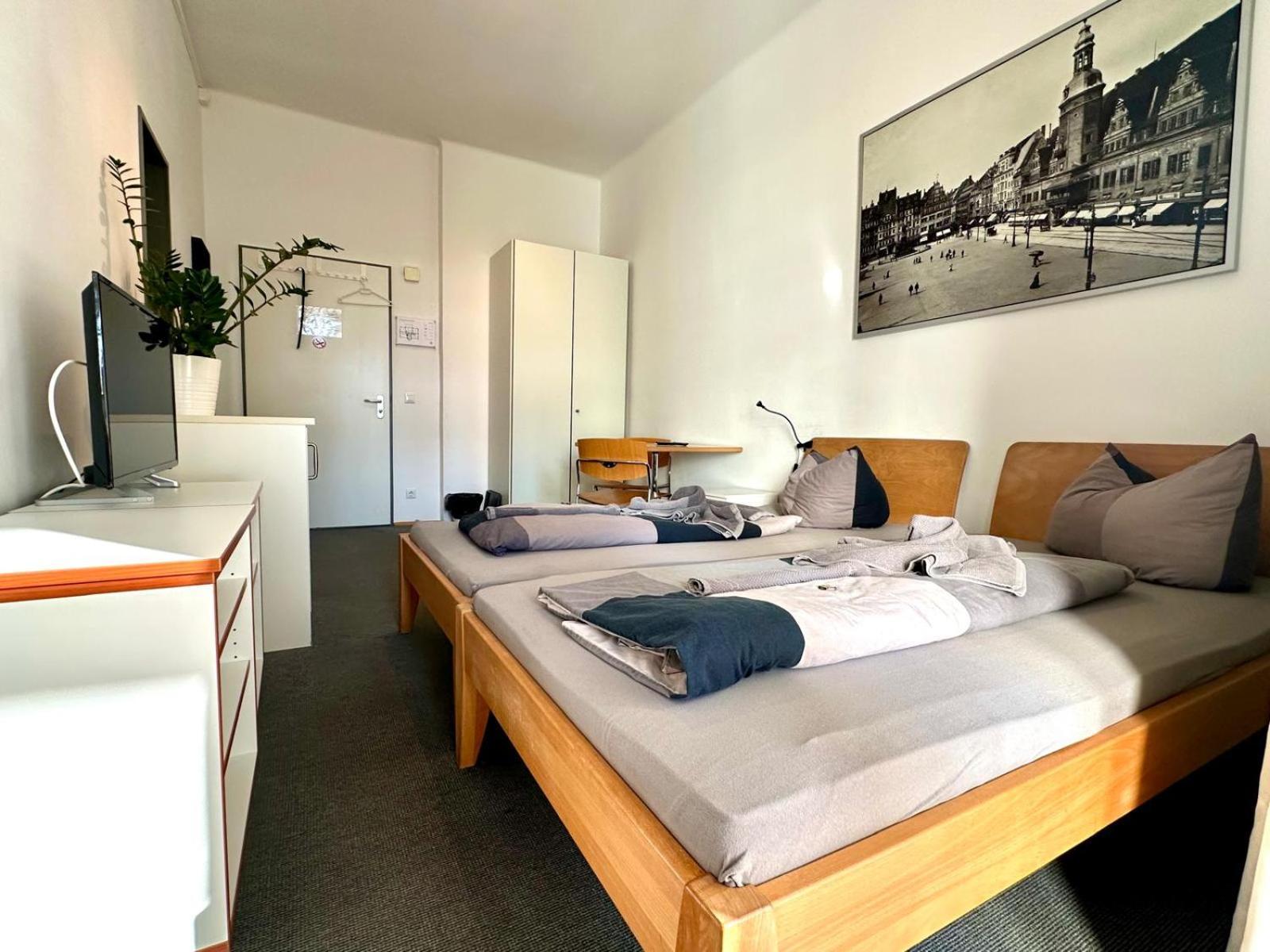 Ferienwohnungen Und Apartmenthaus Halle Saale - Villa Mathilda Szoba fotó