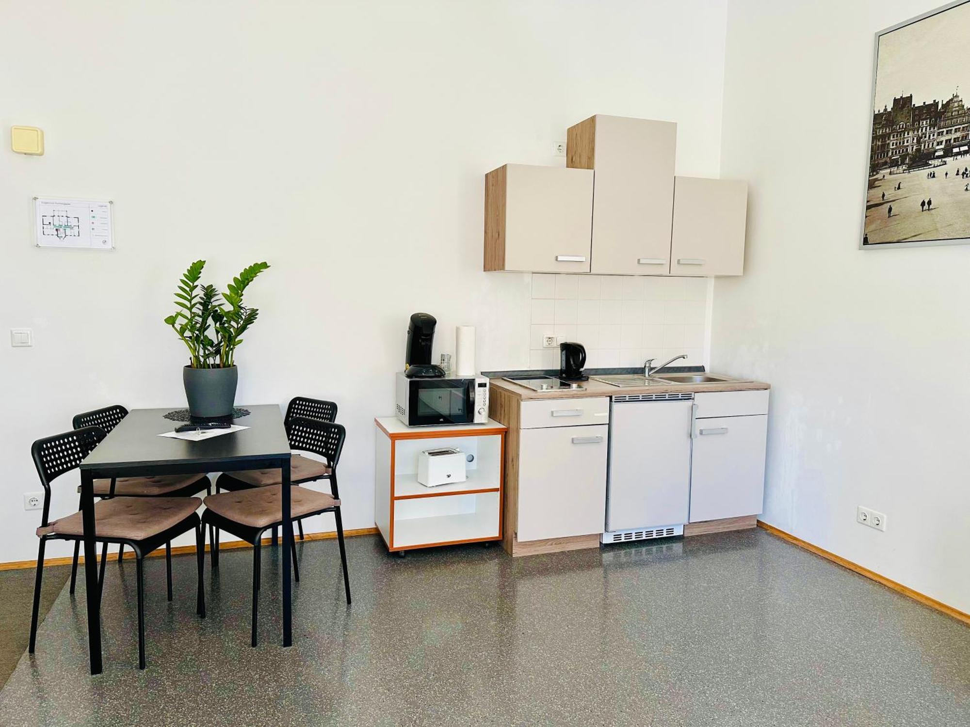 Ferienwohnungen Und Apartmenthaus Halle Saale - Villa Mathilda Kültér fotó