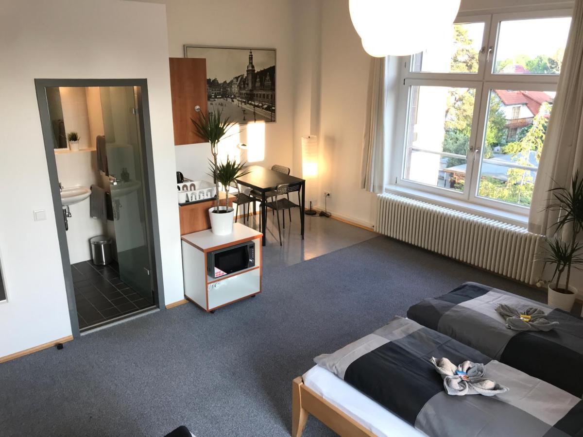 Ferienwohnungen Und Apartmenthaus Halle Saale - Villa Mathilda Kültér fotó